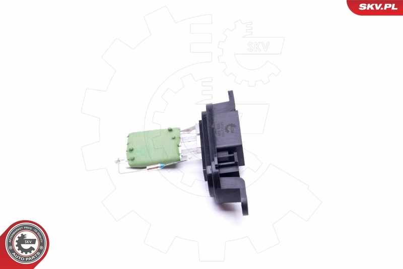 Resistor, interior blower